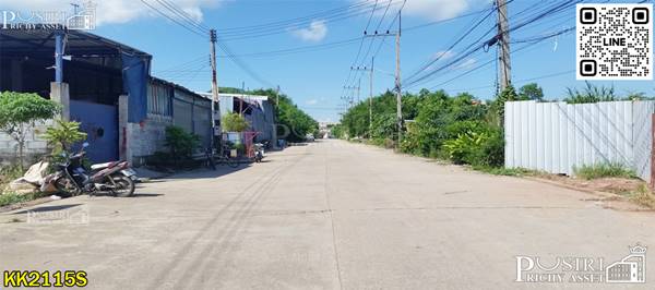 ประหยัดเงินและเวลากับที่ดิน 3ไร่ สร้างโรงงานได้หลากหลาย ใช้รถเทรลเลอร์สบาย ใกล้ ถ.สายใยรัก - KK2115S