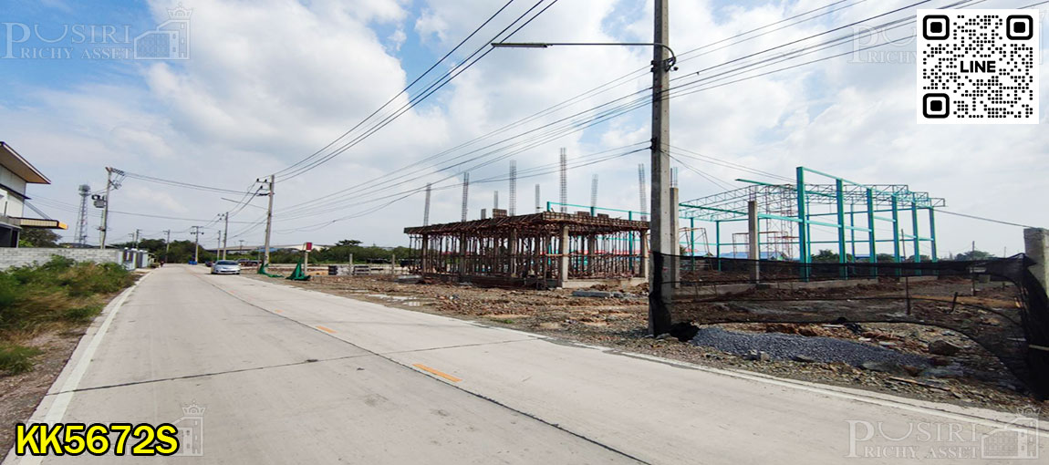 เปิดจอง โรงงานโมเดิร์นเเต่งสวย 908 ตร.ม. ขอใบ รง.4 ได้ ใกล้ ถ. เศรษฐกิจ พร้อมพื้นที่ต่อเติมด้านข้างกว่า 430 ตร.ม.  KK5672S