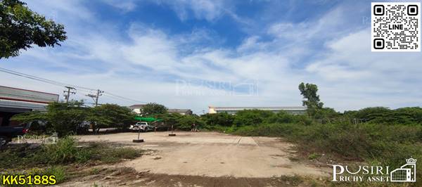 ขายที่สวยสร้างโรงงาน 1.5 ไร่ ติดถนน 2ด้าน แปลงมุมงดงามถมพร้อมสร้าง หน้ากว้าง 56ม. เทรลเลอร์เข้าออกสบาย ใกล้คลองสี่วา ถ.เศรษฐกิจ และเอกชัย- KK5188S