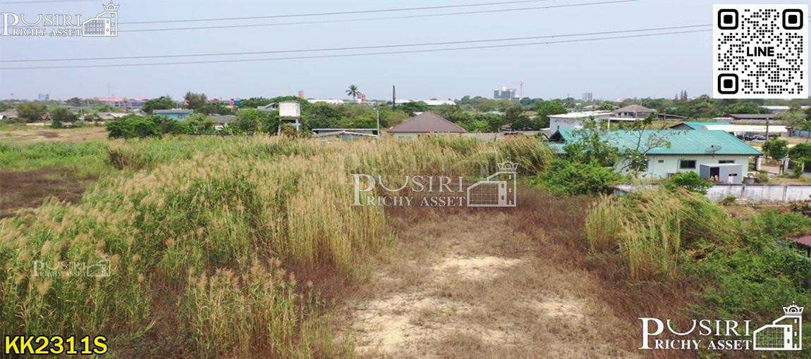 ประหยัดเงิน เวลา ที่ 745.5 วา ถมพร้อม+ล้อมรั้ว ใกล้ถ.เพชรเกษม ตัวเมืองนครปฐม ขายที่ดินนครปฐม  KK2311S