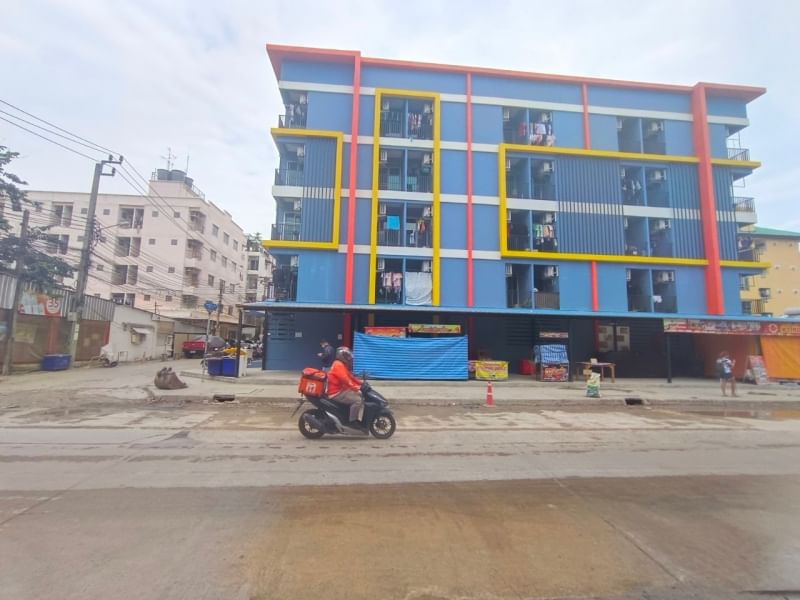 ABB141 ขายหอพักใกล้มหาวิทยาลัยรัตนบัณฑิต ตึกใหม่ Apartments 75 ห้อง