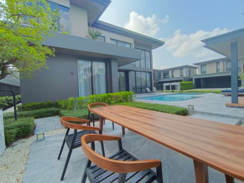 ABB143 #ขายบ้านตัวอย่าง ศิรนินทร์ เรสซิเดนเซส พัฒนาการ Siraninn Residences Phatthanakan #บ้านเดี่ยวระดับSuperLuxury