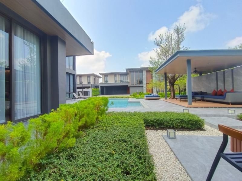 ABB143 #ขายบ้านตัวอย่าง ศิรนินทร์ เรสซิเดนเซส พัฒนาการ Siraninn Residences Phatthanakan #บ้านเดี่ยวระดับSuperLuxury