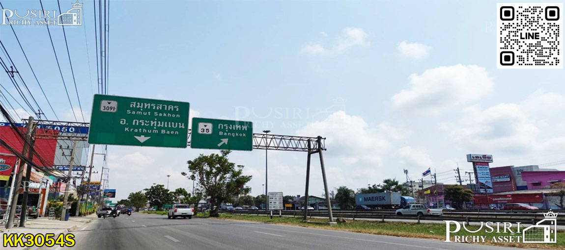 สร้างหอพัก/โกดัง บนเนื้อที่ 1 ไร่ ได้ทันที ถนนกว้าง แวดล้อมครบ ซอยสุชัย ใกล้พระราม2 KK3054S
