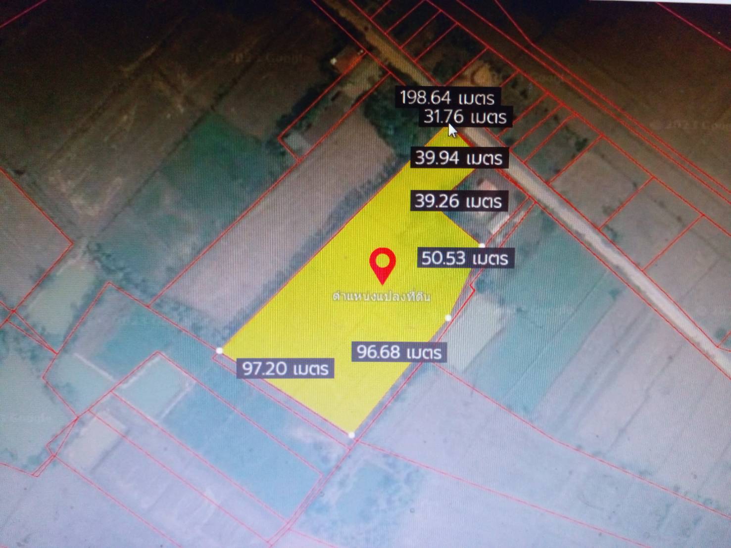 ขายที่ดิน 9-1-38 THB2,500,000 บ้านธาตุ เพ็ญ อุดรธานี