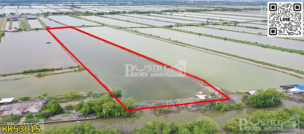 ขายที่สร้างโรงงานเกือบ 15ไร่ ขอใบ รง.4 ได้ ใกล้ กรุงเทพ เทรลเลอร์เข้าสะดวก เส้นบางขุนเทียน - พันท้าย - KK 5301S