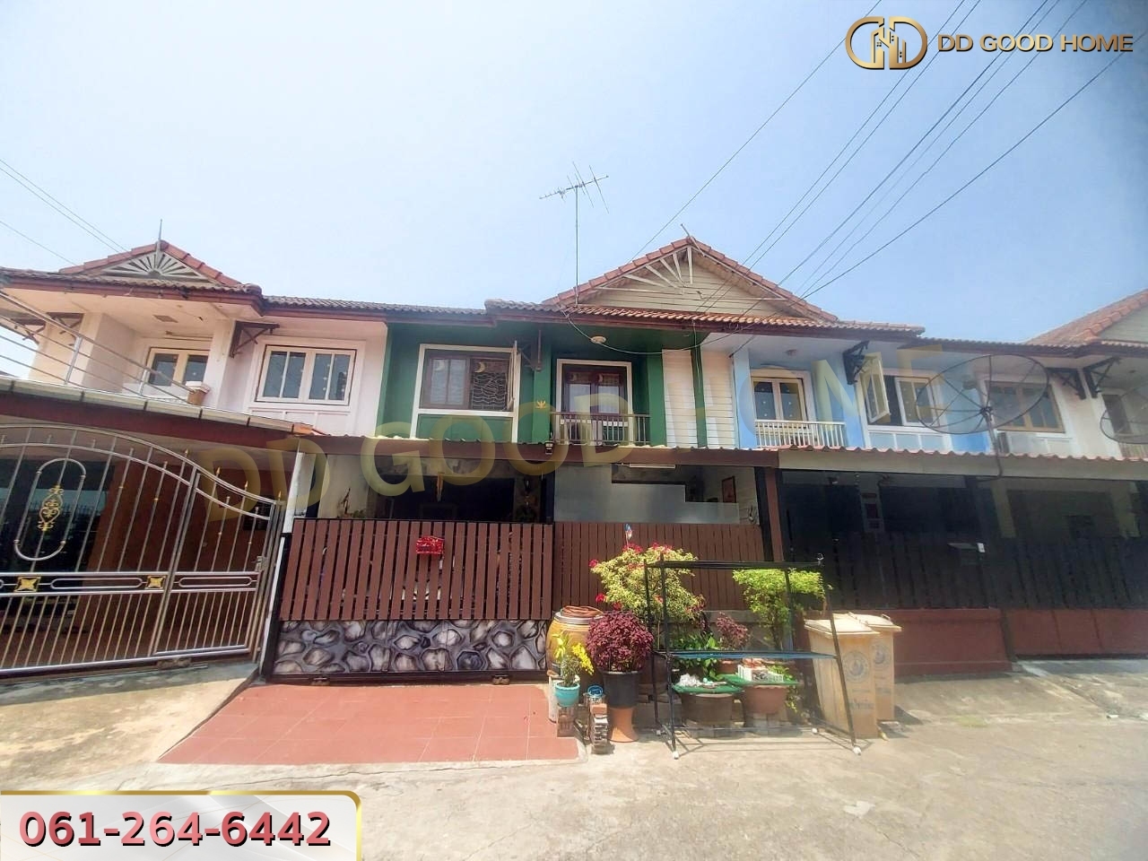 นทาวน์เฮาส์ 2 ชั้น หมู่บ้านพฤกษา 10 พร้อมอยู่