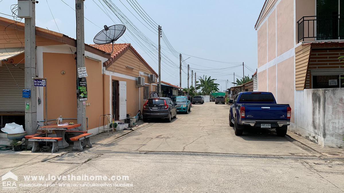 ขายทาวน์เฮ้าส์ หมู่บ้านซีเควิลล์2 (CK Vlill2) ถนนสวนส้ม พระราม2 พื้นที่54.3ตรว. เป็นบ้านหลังริม ราคาถูก ขายด่วน ใกล้ดูโฮม พระราม2