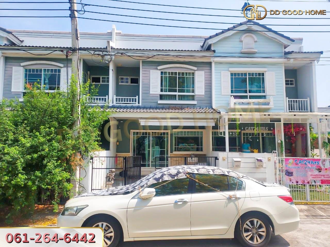 ขายทาวส์โฮม 2 ชั้น หมู่บ้าน Villaggio Bangna (วิลเลจจิโอ บางนา) พร้อมอยู่