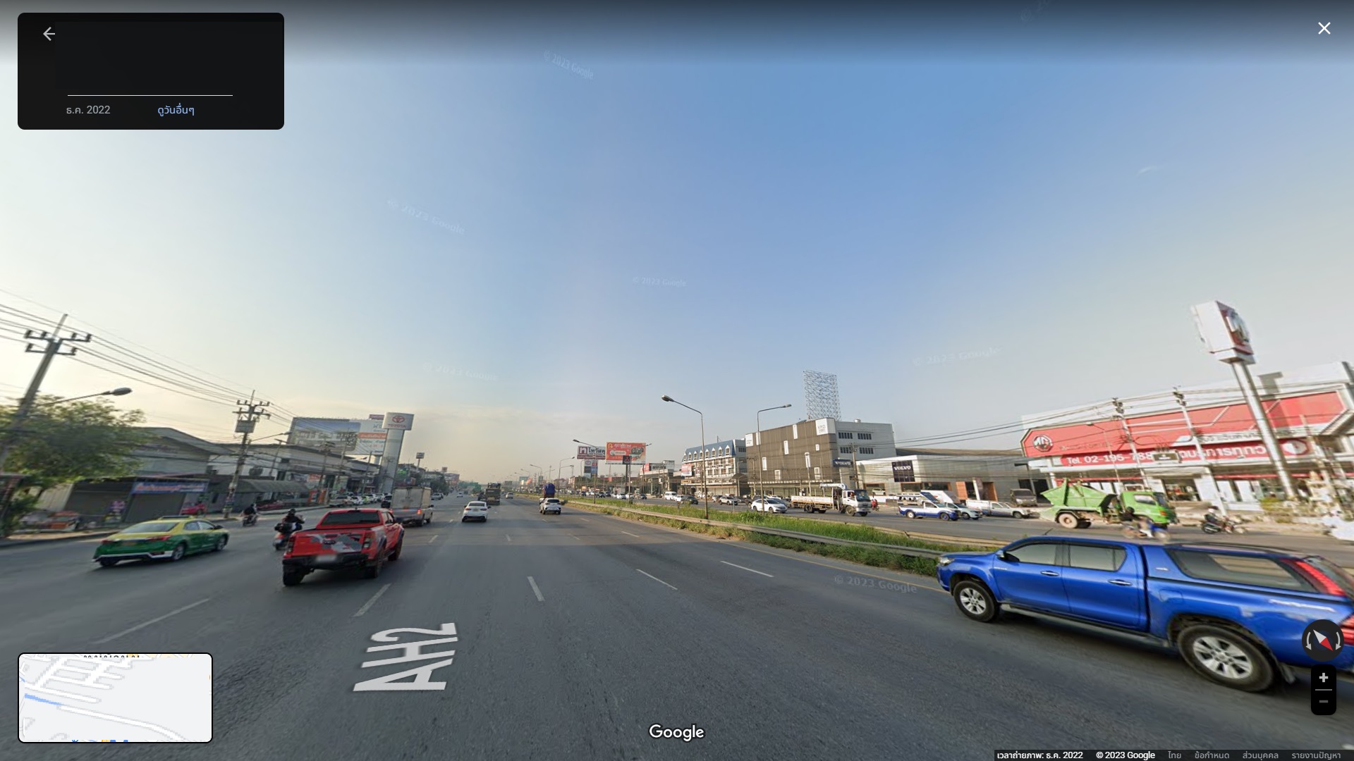 ที่ดินติดถนนกาญจนาภิเษกบางบัวทอง ใกล้ตลาดสมบัติบุรี