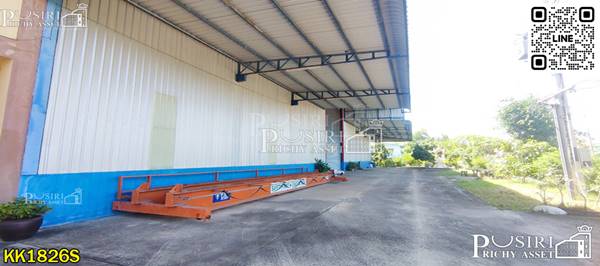 พื้นรับโหลดโหดสุดในย่านนี้ถึง 5 ตัน/ตร.ม. กับ โรงงาน 2ไร่ 2,016 ตร.ม. มีทั้งขาย/เช่า สูงโปร่ง เย็นสบาย พร้อมสำนักงาน 3 ชั้น เพียง 6 นาที ถ. สายใยรัก KK1826S