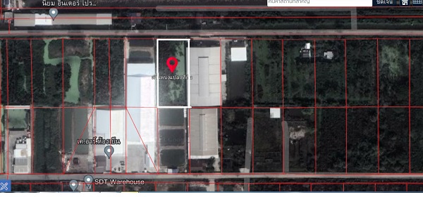 ขายที่ดิน 2-0-2 ไร่ คลอง7 หนองเสือ ปทุมธานี  ที่ถมแล้ว ใกล้ มหาวิทยาลัยราชมงคลคลองหกธัญญบุรี ใกล้ดูโฮมคลองหก  ใกล้ BiG-C คลองหก เหมาะสร้างโกดัง ,เหมาะสร้างโรงงาน 