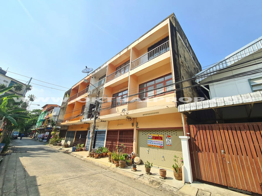 อาคารพาณิชย์พร้อมที่ดิน1แปลง (เทศบาลรังสรรค์เหนือ) ถ.ประชาชื่น