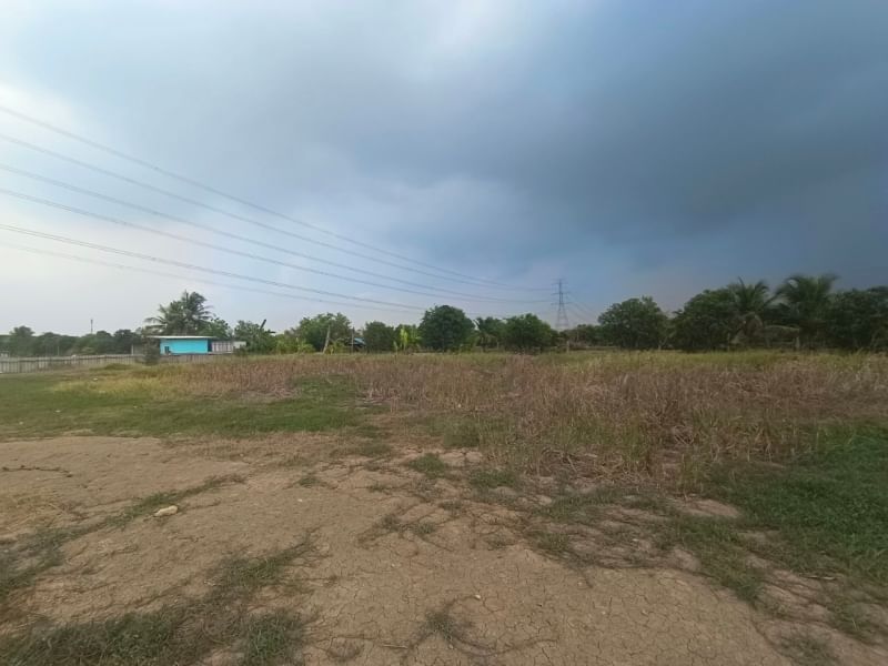 MBB154 ขายที่ดินจัดสรร หนองจอก คลองสิบสอง แปลงสี่เหลี่ยมผืนผ้า ที่ดินถมแล้วน้ำไฟเข้าถึง ทำเลสวย วิวหลักล้าน