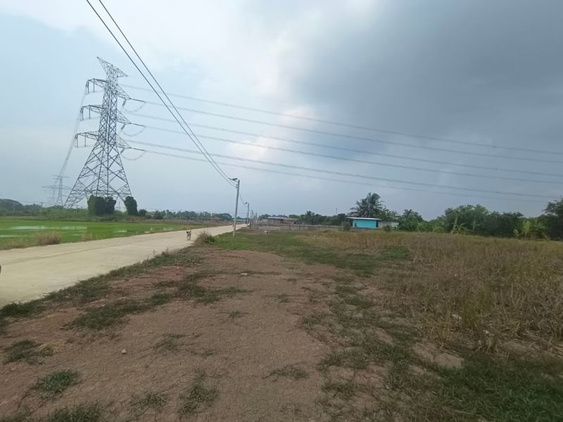 MBB154 ขายที่ดินจัดสรร หนองจอก คลองสิบสอง แปลงสี่เหลี่ยมผืนผ้า ที่ดินถมแล้วน้ำไฟเข้าถึง ทำเลสวย วิวหลักล้าน