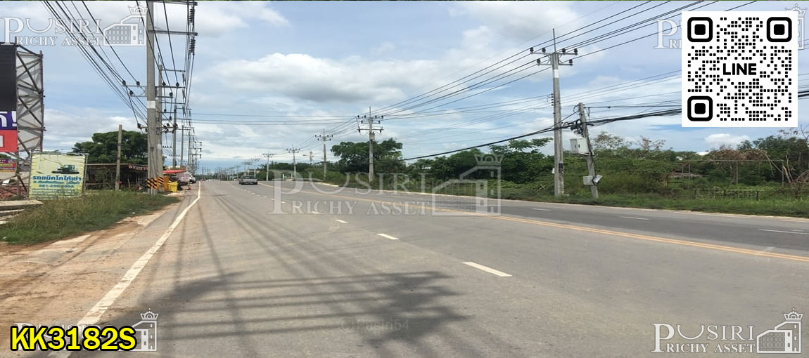 ที่ 10 ไร่ ถมพร้อมใช้ เดินทางสะดวกถนน 4 เลนส์ สาริน พันท้าย  KK3182S