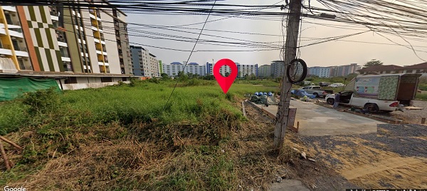  ขายที่ดิน คลองหกราชมงคลธัญญบุรี เนื้อที่ 2-0-93 ไร่  ใกล้ BIgc และ โลตัสคลองหก โฉนด 2 แปลง เหมาะทำหอพัก อพาร์ทเมนท์ หรือ คอนโด 