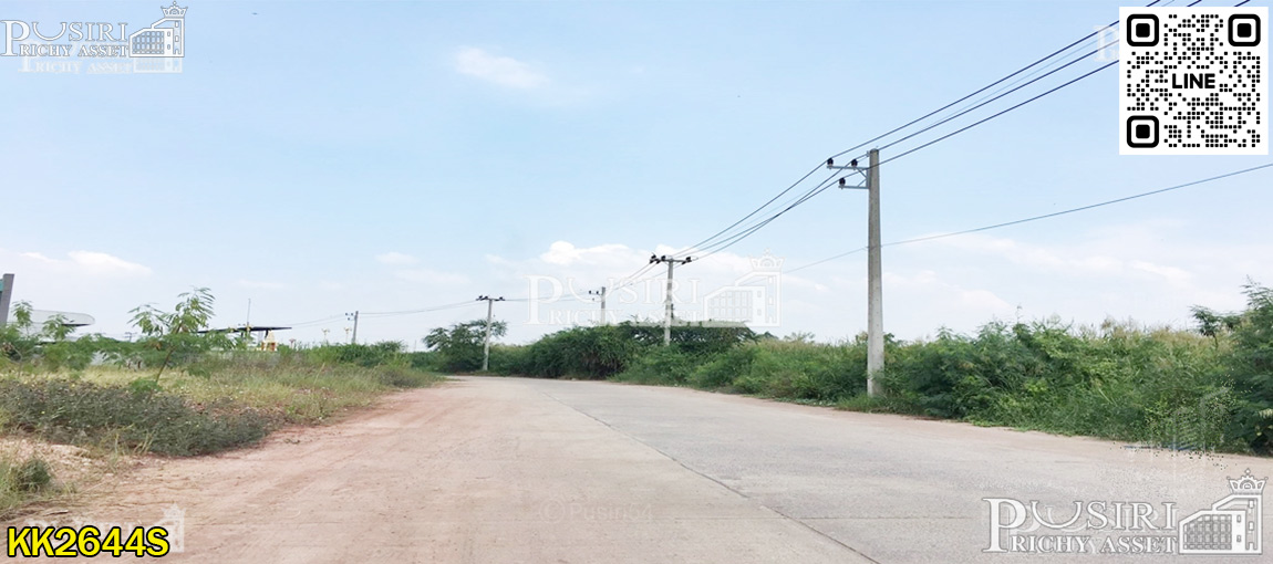 ที่ 21 ไร่ โดดเด่นเห็นง่ายหน้ากว้าง 174 ม. ใช้รถเทเลอร์สะดวก ใกล้เส้นบ้านแพ้วและพระราม 2 เพียง 2.5 ล้าน/ไร่