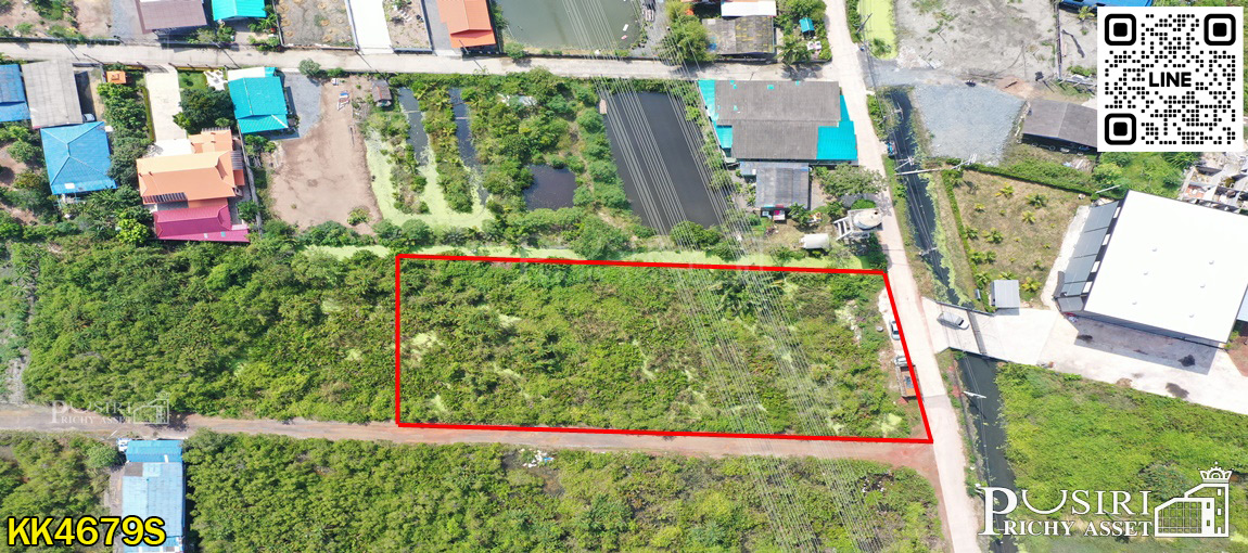 ที่สวยสีม่วง 2 ไร่เศษ ใกล้พระราม 2 ถนน 2 ด้าน ราคาที่ดีที่สุด เพียงไร่ละ 3 ล้าน KK4679S