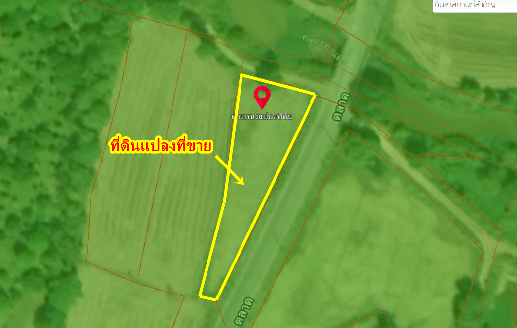 ขายที่ดินบ้านหนองแสง แถววัดตะเคียนทอง ตำบลหนองแสง อำเภอปากพลี จังหวัดนครนายก