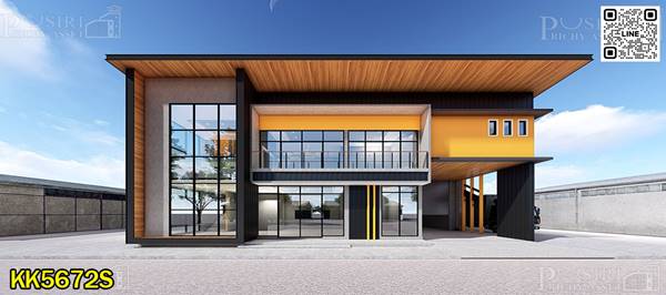 เปิดจอง โรงงานโมเดิร์นเเต่งสวย 908 ตร.ม. ขอใบ รง.4 ได้ ใกล้ ถ. เศรษฐกิจ พร้อมพื้นที่ต่อเติมด้านข้างกว่า 430 ตร.ม. – KK5672S