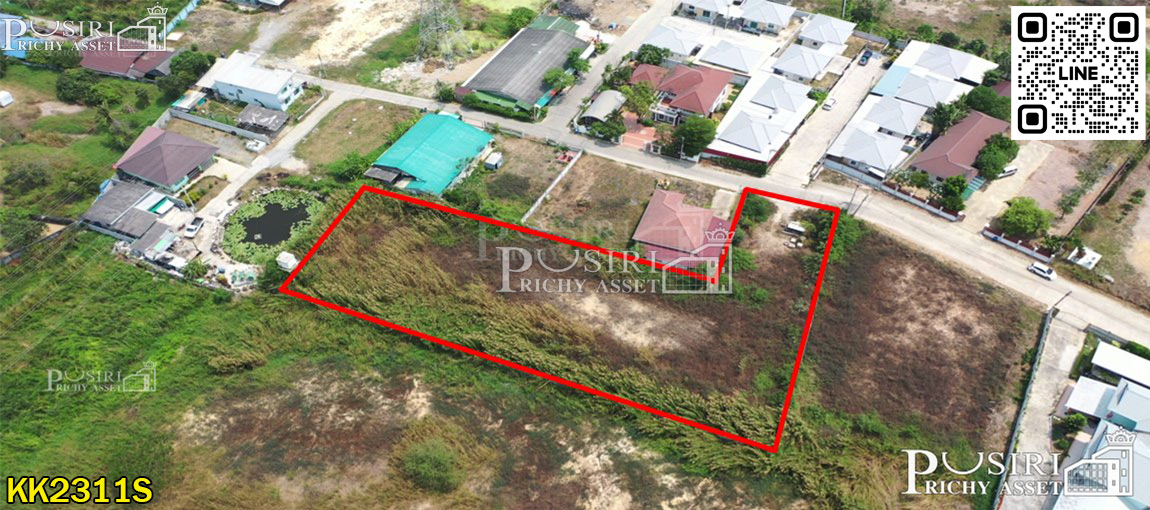 ที่ 745.5 วา ถมพร้อม+ล้อมรั้ว ใกล้ถ.เพชรเกษม ตัวเมืองนครปฐม ขายที่ดินนครปฐม  KK2311S