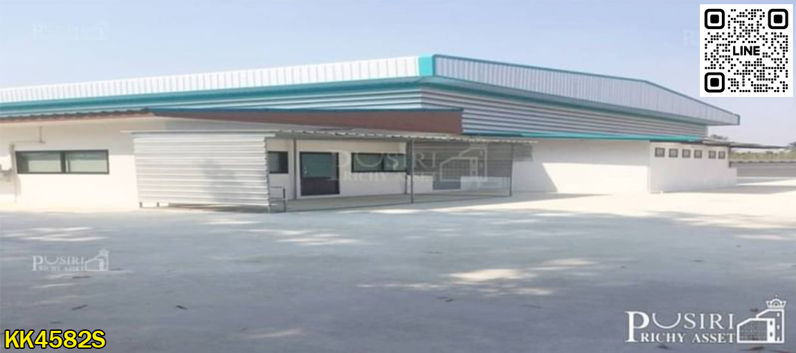 โอกาสทองของคนหาโรงงานสภาพใหม่ 2 ไร่เศษ 1,440 ตร.ม. ใกล้มอเตอร์เวย์หมายเลข 7 ชลบุรี-พัทยา  KK4582S