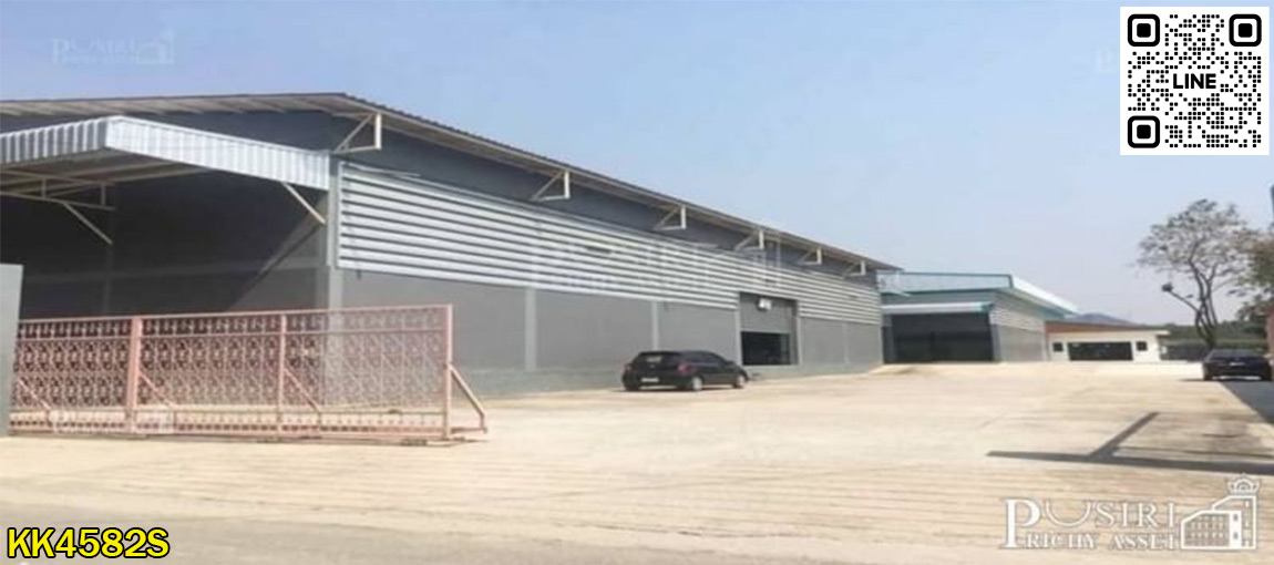 โอกาสทองของคนหาโรงงานสภาพใหม่ 2 ไร่เศษ 1,440 ตร.ม. ใกล้มอเตอร์เวย์หมายเลข 7 ชลบุรี-พัทยา  KK4582S