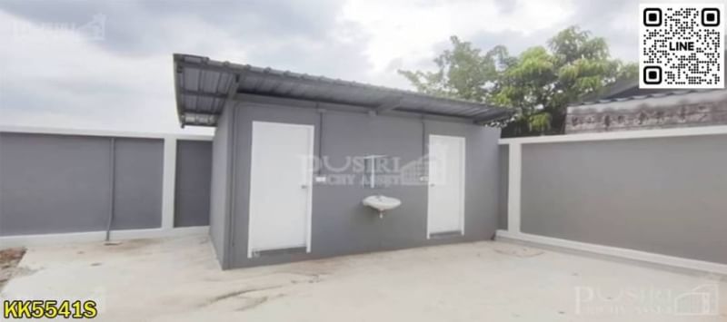 ลด 300,000 บาท เหลือง 13.5 ล้าน โรงงานใหม่ 1 ไร่ ย่านท่าเสา พื้นที่ใช้สอย 784 ตร.ม. มาพร้อมออฟฟิศ 2 ชั้น + พื้นที่ต่อเติมด้านข้างกว่า 400 ตารางเมตร  KK5541S
