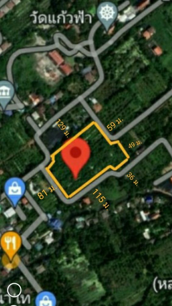 ขายที่ดินเนื้อที่ 8-2-54.5 ไร่ ติดถนนสาธารณะเกือบรอบด้าน ย่านกำลังเจริญเติบโต นนทบุรี