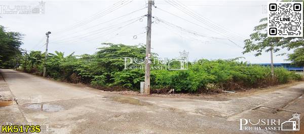 ขายที่สร้างโกดัง 3.5ไร่ โดดเด่น ลงตัว หน้ากว้าง 68 ม. ติดถนน 3ด้าน ซื้อไว้มีแต่ขึ้น เพียง 1นาที จากถนนสายใยรัก - KK5173S