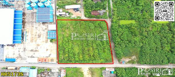 ขายที่สร้างโกดัง 3.5ไร่ โดดเด่น ลงตัว หน้ากว้าง 68 ม. ติดถนน 3ด้าน ซื้อไว้มีแต่ขึ้น เพียง 1นาที จากถนนสายใยรัก - KK5173S