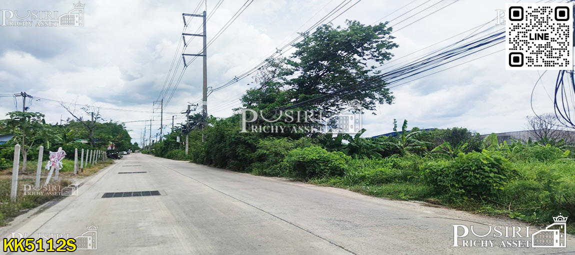 ที่สีม่วงเเท้ทั้งเเปลง 19 ไร่เศษ หน้ากว้างอลัง 152 ม. เทรลเลอร์เข้า-ออกสะดวก ใกล้ถนนเศรษฐกิจเเละพุทธสาคร 