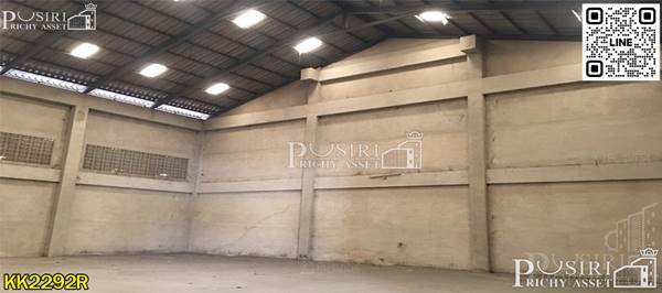 คุ้มค่ามากกับโกดัง ให้เช่า พร้อมบ้านพักคนงาน แข็งแรง ติดถนนใหญ่ ถนนกว้าง - KK2292R