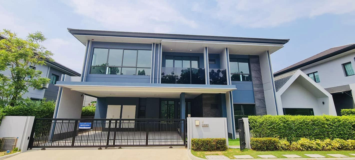 บ้านเศรษฐสิริ กรุงเทพกรีฑา 2 บ้านใหม่ยังไม่เคยเข้าอยู่ (รวมต่อเติม) ใกล้โรงเรียนนานาชาติ