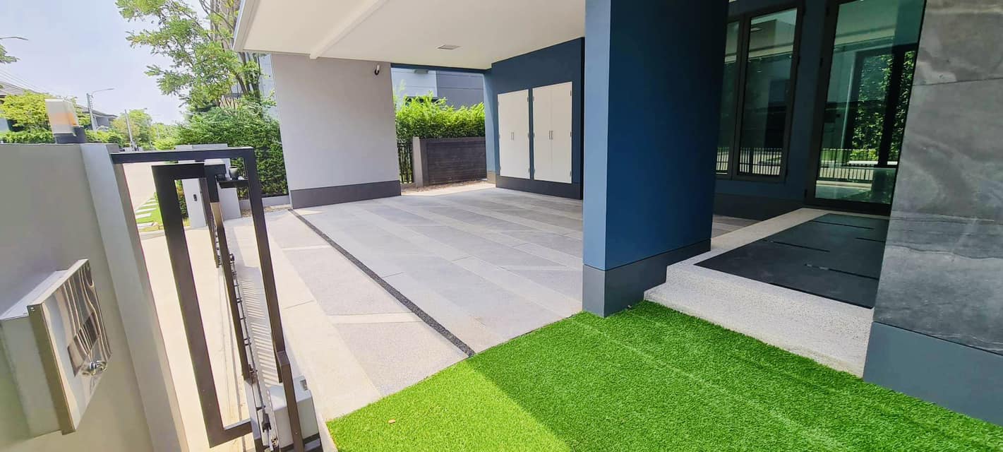 บ้านเศรษฐสิริ กรุงเทพกรีฑา 2 บ้านใหม่ยังไม่เคยเข้าอยู่ (รวมต่อเติม) ใกล้โรงเรียนนานาชาติ