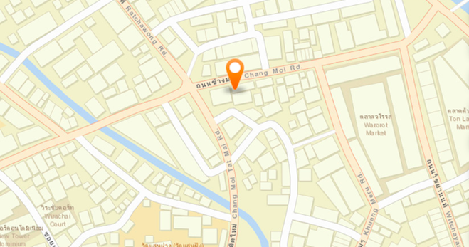 ขายอาคารพาณิชย์ 4 ชั้น 2 คูหา อยู่ติดถนนทางเข้าตลาดวโรรส จังหวัดเชียงใหม่ ทำเลดี เหมาะกับการลงทุนค้าขาย