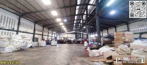 ใครชอบพื้นที่ใหญ่ คุ้ม ต้องหลังนี้ … แบ่งให้เช่าโรงงาน 9,270 ตร.ม. พร้อมที่เปล่า 7.5 ไร่ และห้องพักคนงาน 74 ห้อง ใกล้ ถ.เศรษฐกิจ - KK5123R