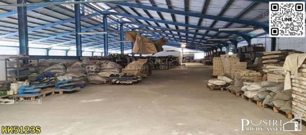 ใครชอบพื้นที่ใหญ่ คุ้ม ต้องหลังนี้ … แบ่งให้เช่าโรงงาน 9,270 ตร.ม. พร้อมที่เปล่า 7.5 ไร่ และห้องพักคนงาน 74 ห้อง ใกล้ ถ.เศรษฐกิจ - KK5123R