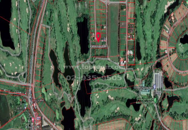 ขายที่ดินในสนามกอล์ฟ วินด์เซอร์ ซอยสุวินทวงศ์ 15 เนื้อที่ 259 ตารางวา ถนนเชื่อมกับแนวรถไฟฟ้า เหมาะสร้างบ้านพักอาศัย 