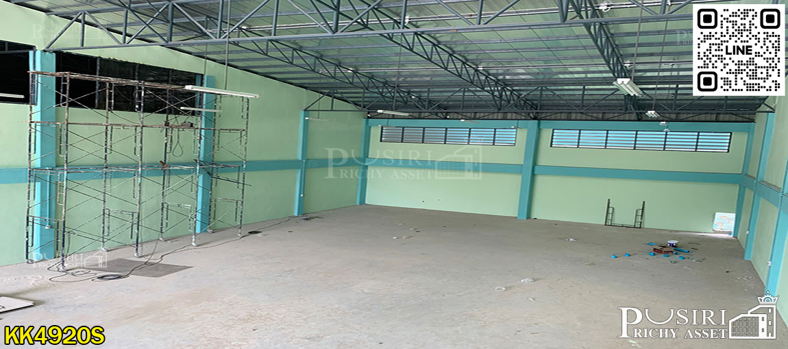 โกดังใหม่ 480 ตร.ม. มี 6 หลัง พร้อมออฟฟิต 2 ชั้น เดินทางสะดวก 1.5 กม. ถ. พระราม 2