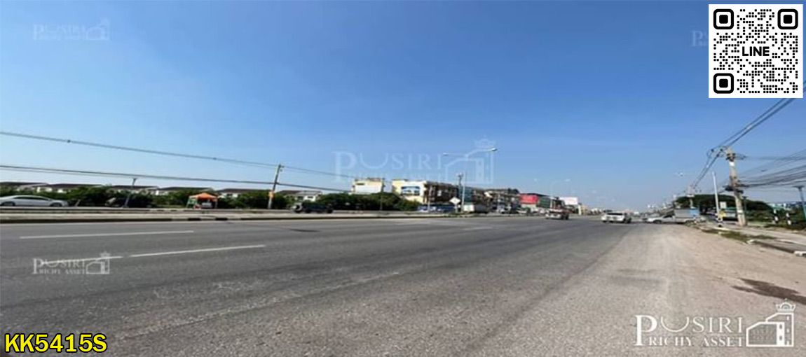 สร้างมูลค่าเพิ่มได้มากกว่าเท่าตัว ที่ 6 ไร่เศษ ใกล้โครงการถนนตัดใหม่กัลปพฤกษ์  พุทธสาคร KK5415S