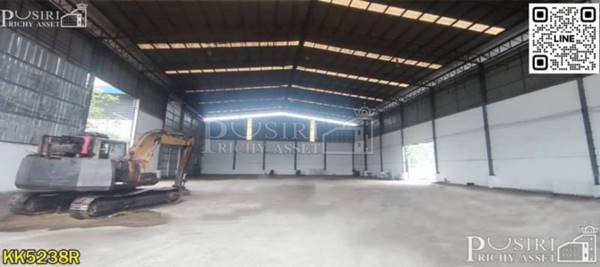 ให้เช่าโกดัง 2 ขนาด 1.5 และ 3.75 ไร่ บางบอน 4 เก็บของได้เยอะจุใจพื้นรับ 3.5 ตัน ใช้เทรลเลอร์ได้ + จอดเทรลเลอร์ได้นับสิบคัน - KK5238S