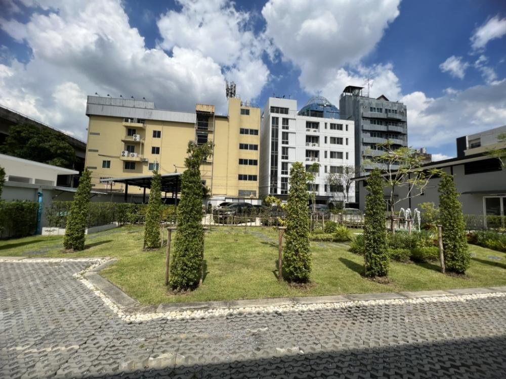 ขายที่ดิน 430 ตารางวา พร้อมสำนักงานออฟฟิศ พร้อมสัญญาเช่า พร้อมต่อทำสัญญาผ่อนกับเจ้าของที่ดินได้เลย พระราม9ซอย26แยก7-1 ซอยศูนย์วิจัย8/3