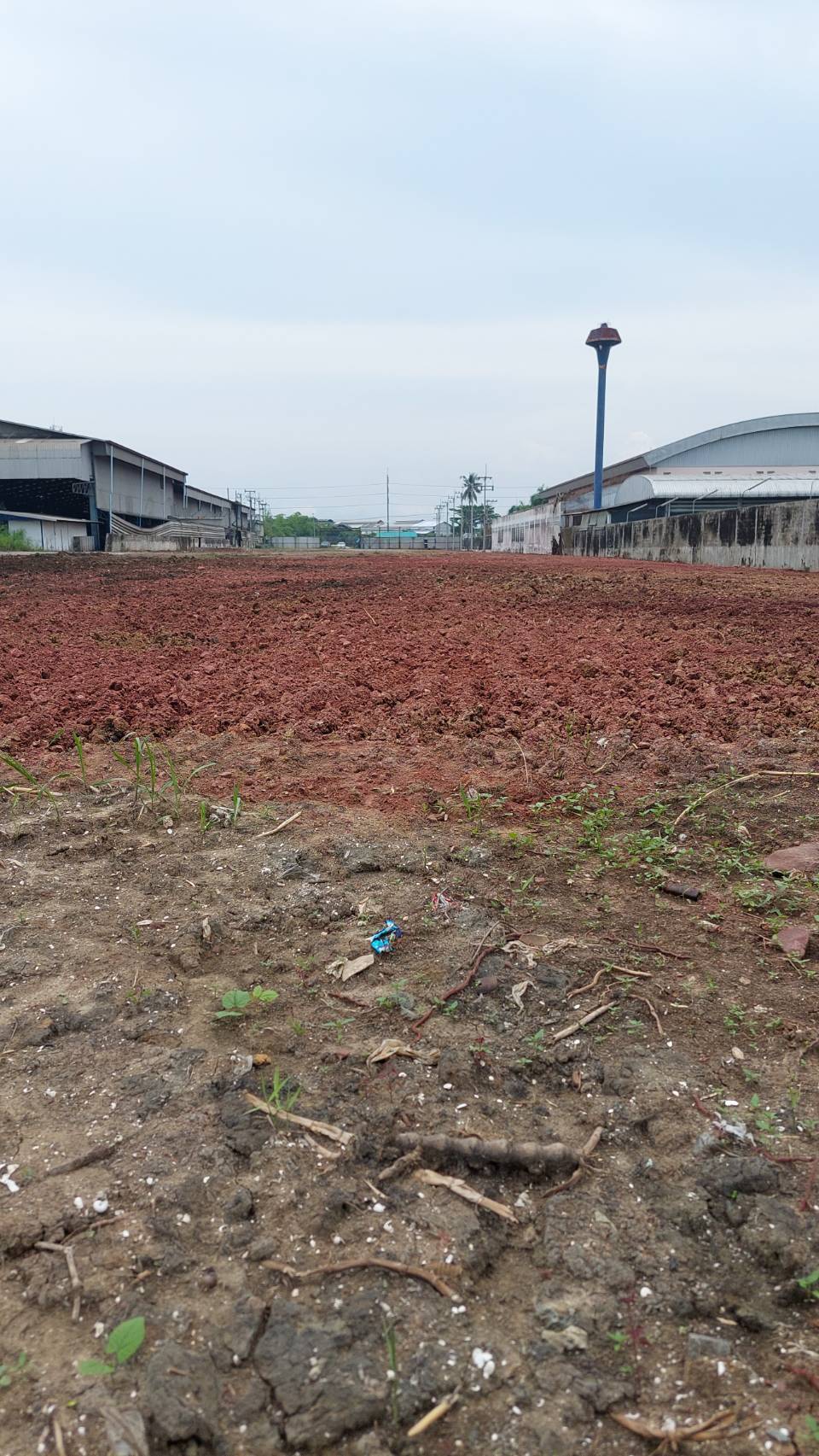 ที่ดินติดถนนสวนหลวงกระทุ่มแบน เศรษฐกิจ1-พุทธสาคร เหมาะสร้างโรงงาน, โกดัง