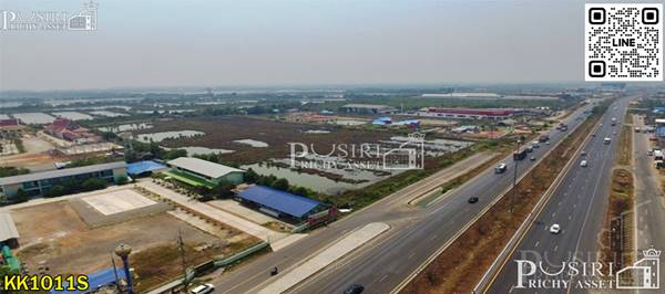 ขายที่ดิน 121ไร่ ติด ถ.พระราม 2 ขาออก กม.60 หน้ากว้างถึงใจ 155 ม. ราคาสุดพิเศษเพียง 6,250/ตารางวา – ที่ดินสมุทรสงคราม - KK1011S