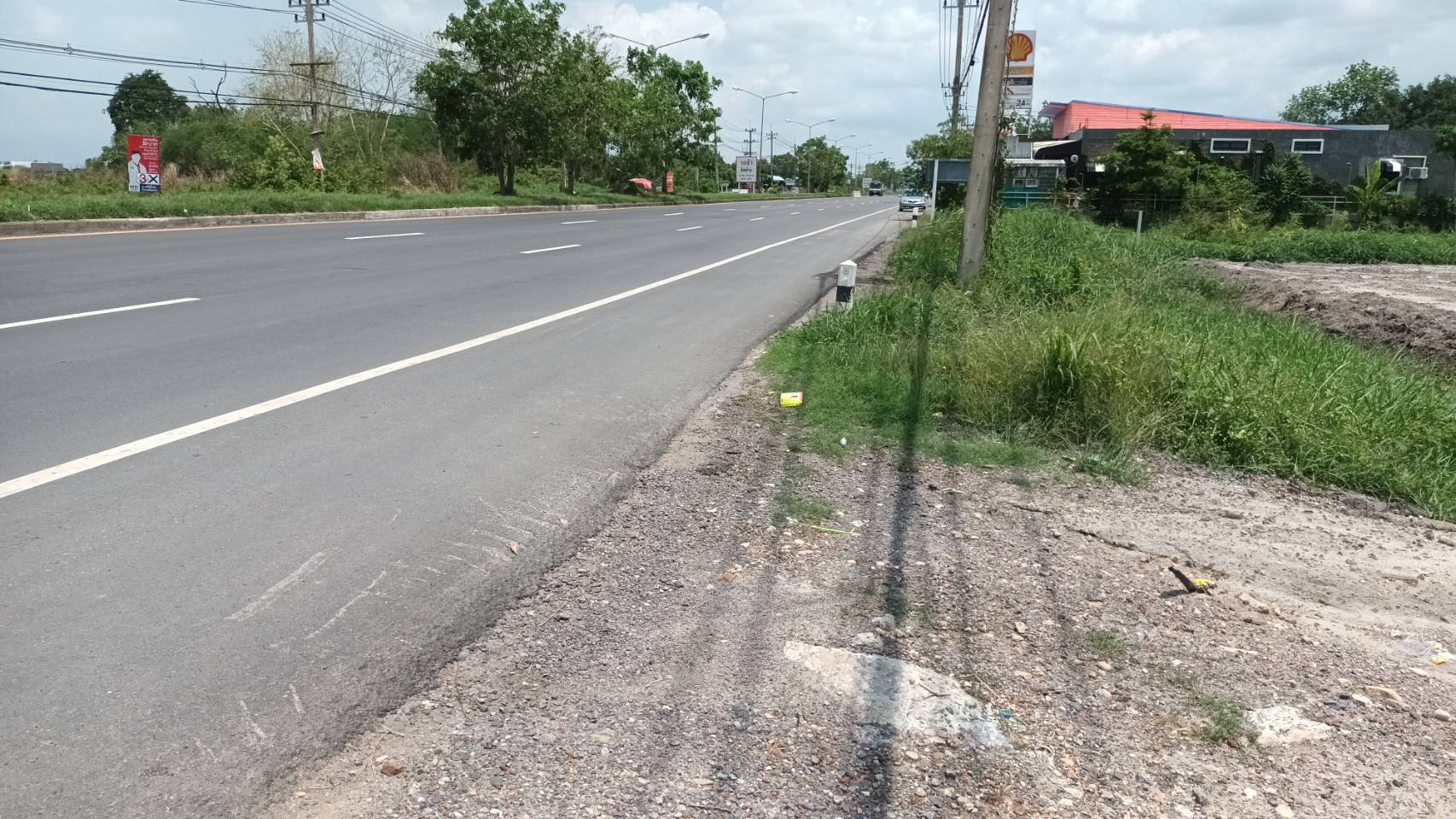 ขายที่ดินถมสวยติดถนน6เลน