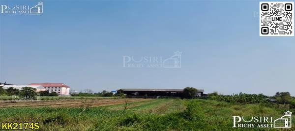 ขายที่อนาคตดี 10ไร่ ในราคาโปรโมชั่น ใกล้แนวขยายเส้นกัลปพฤกษ์ ติด ถ.เลียบคลองหมื่นปรารมย์ - ขายที่ดินสมุทรสาคร - KK2174S