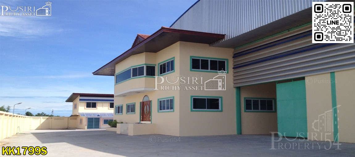 คุ้มค่าพร้อมใบอนุญาตพิเศษ โรงงานใหม่ ใหญ่กว่า 3,000 ตร.ม. ซอยบางกระดี่ 16 สะดวก ง่าย ใกล้ถนนพระราม 2  KK1799S