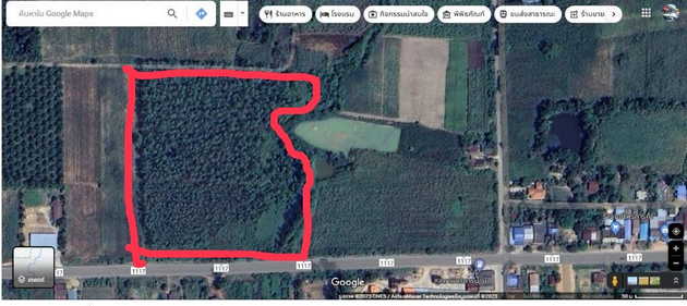 ขายที่ดินเปล่า 20 ไร่ ทำเลดี ที่ดินสวยมาก ติดคลองแม่ลาย อำเภอเมือง จังหวัดกำแพงเพชร (เจ้าของขายเอง)